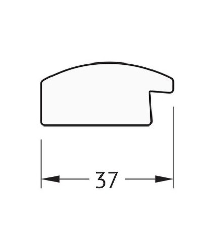 Зеркало Evoform Definite 46х36 BY 1334 в багетной раме - Красная бронза 37 мм