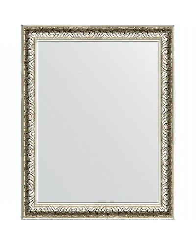 Зеркало Evoform Definite 47х37 BY 1342 в багетной раме - Мельхиор 41 мм