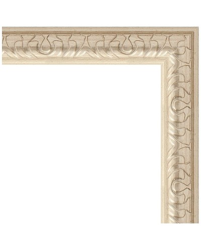 Зеркало Evoform Definite 47х37 BY 1342 в багетной раме - Мельхиор 41 мм