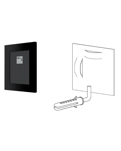 Зеркало Evoform Definite 49х39 BY 1347 в багетной раме - Слоновая кость 51 мм