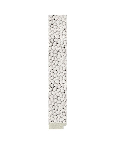 Зеркало Evoform Definite 48х38 BY 3002 в багетной раме - Чеканка белая 46 мм