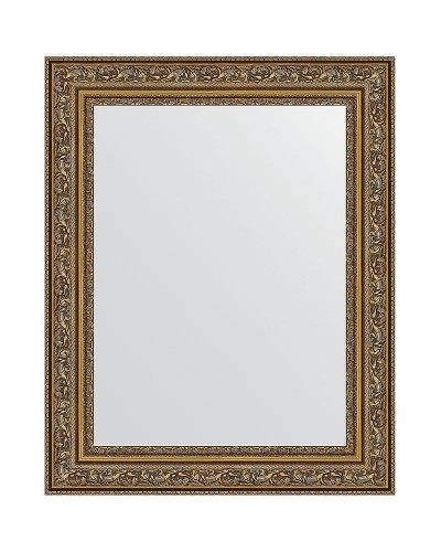 Зеркало Evoform Definite 50х40 BY 3007 в багетной раме - Виньетка состаренное золото 56 мм