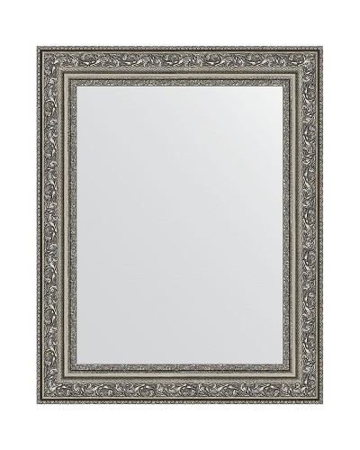Зеркало Evoform Definite 50х40 BY 3008 в багетной раме - Виньетка состаренное серебро 56 мм