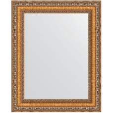 Зеркало Evoform Definite 51х41 BY 3010 в багетной раме - Золотые бусы на бронзе 60 мм