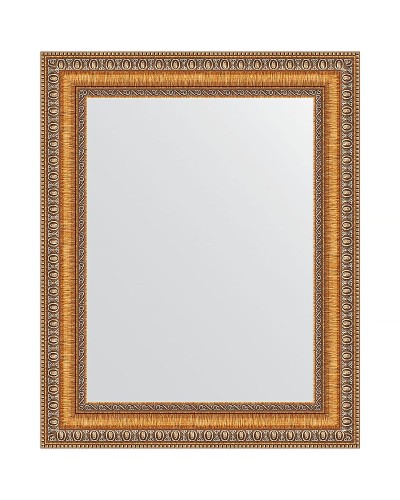 Зеркало Evoform Definite 51х41 BY 3010 в багетной раме - Золотые бусы на бронзе 60 мм