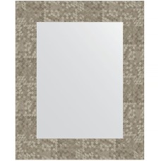 Зеркало Evoform Definite 53х43 BY 3020 в багетной раме - Соты титан 70 мм