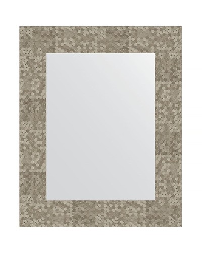 Зеркало Evoform Definite 53х43 BY 3020 в багетной раме - Соты титан 70 мм