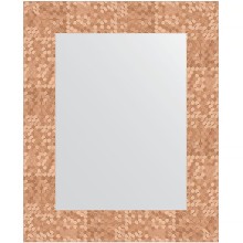 Зеркало Evoform Definite 53х43 BY 3018 в багетной раме - Соты медь 70 мм