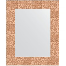 Зеркало Evoform Definite 53х43 BY 3018 в багетной раме - Соты медь 70 мм