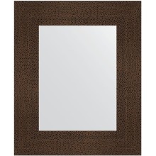 Зеркало Evoform Definite 56х46 BY 3024 в багетной раме - Бронзовая лава 90 мм