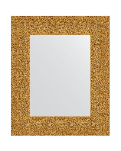Зеркало Evoform Definite 56х46 BY 3022 в багетной раме - Чеканка золотая 90 мм