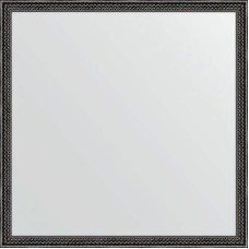 Зеркало Evoform Definite 58х58 BY 0607 в багетной раме - Витой махагон 28 мм