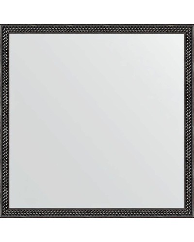 Зеркало Evoform Definite 58х58 BY 0607 в багетной раме - Витой махагон 28 мм