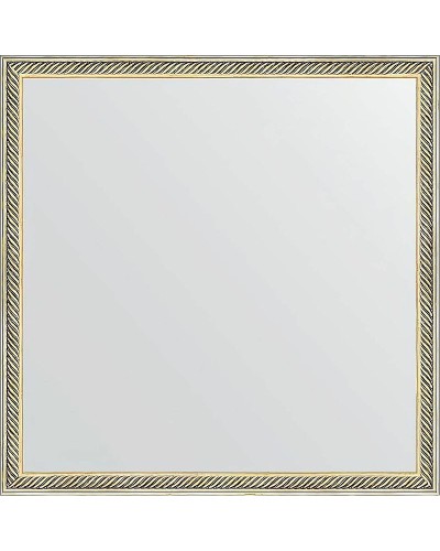 Зеркало Evoform Definite 58х58 BY 0606 в багетной раме - Витое золото 28 мм
