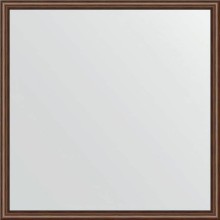 Зеркало Evoform Definite 58х58 BY 0603 в багетной раме - Орех 22 мм