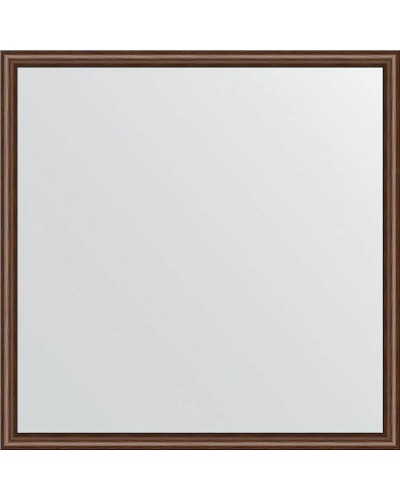 Зеркало Evoform Definite 58х58 BY 0603 в багетной раме - Орех 22 мм