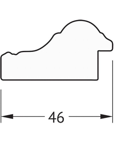 Зеркало Evoform Definite 62х62 BY 0777 в багетной раме - Бусы золотые 46 мм