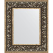 Зеркало Evoform Definite 59х49 BY 3032 в багетной раме - Вензель серебряный 101 мм