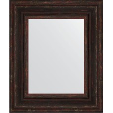 Зеркало Evoform Definite 59х49 BY 3030 в багетной раме - Темный прованс 99 мм