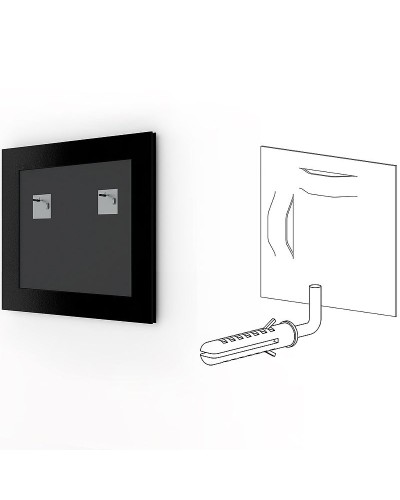 Зеркало Evoform Definite 70х70 BY 0661 в багетной раме - Состаренное серебро 37 мм