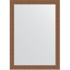 Зеркало Evoform Definite 71х51 BY 3035 в багетной раме - Мозаика медь 46 мм