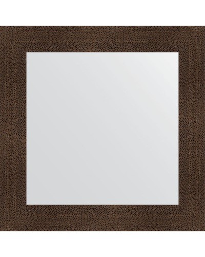 Зеркало Evoform Definite 70х70 BY 3152 в багетной раме - Бронзовая лава 90 мм