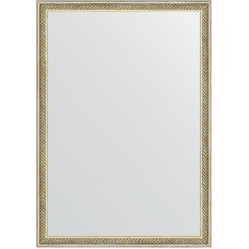 Зеркало Evoform Definite 68х48 BY 0623 в багетной раме - Витое золото 28 мм