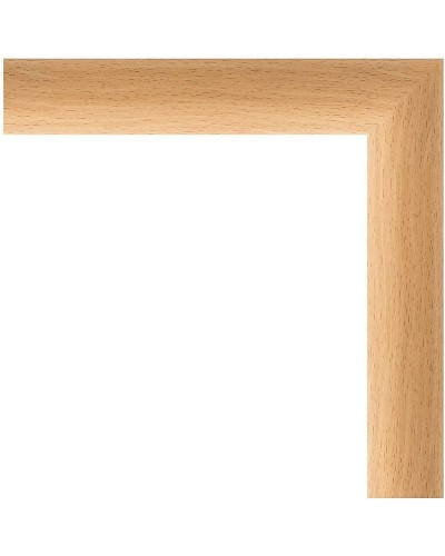 Зеркало Evoform Definite 70х50 BY 0628 в багетной раме - Бук 37 мм