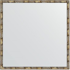 Зеркало Evoform Definite 67х67 BY 0660 в багетной раме - Золотой бамбук 24 мм