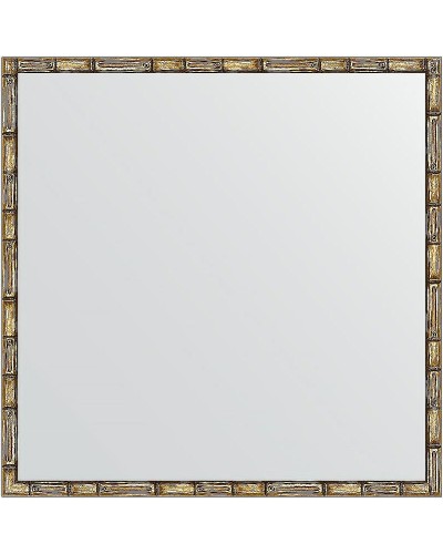 Зеркало Evoform Definite 67х67 BY 0660 в багетной раме - Золотой бамбук 24 мм