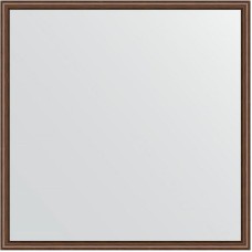 Зеркало Evoform Definite 68х68 BY 0654 в багетной раме - Орех 22 мм