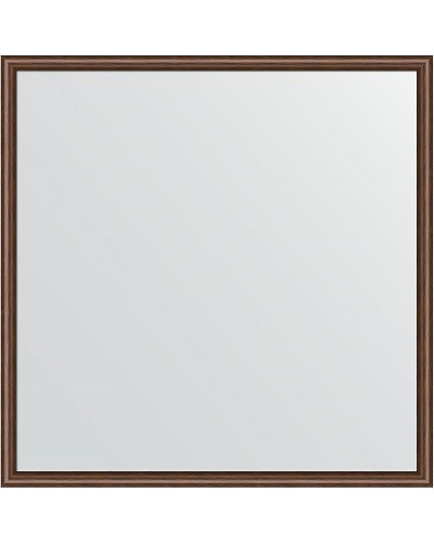 Зеркало Evoform Definite 68х68 BY 0654 в багетной раме - Орех 22 мм