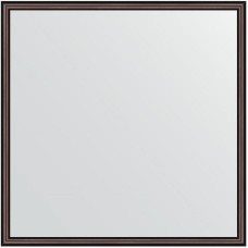 Зеркало Evoform Definite 68х68 BY 0655 в багетной раме - Махагон 22 мм