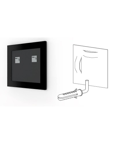 Зеркало Evoform Definite 68х68 BY 0657 в багетной раме - Витое золото 28 мм