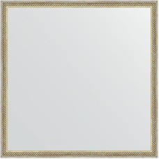 Зеркало Evoform Definite 68х68 BY 0657 в багетной раме - Витое золото 28 мм