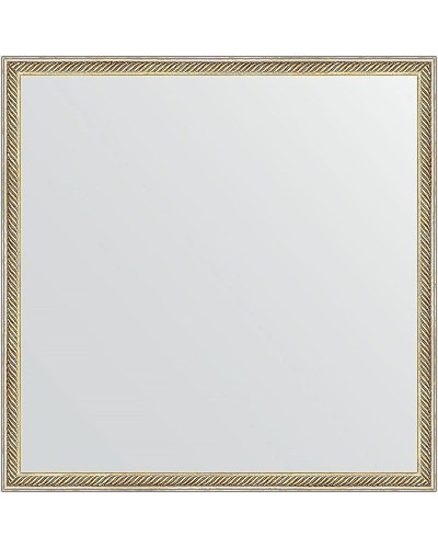 Зеркало Evoform Definite 68х68 BY 0657 в багетной раме - Витое золото 28 мм