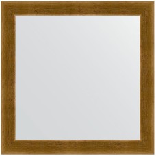 Зеркало Evoform Definite 64х64 BY 0616 в багетной раме - Травленое золото 59 мм