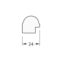 Зеркало Evoform Definite 67х47 BY 0626 в багетной раме - Золотой бамбук 24 мм