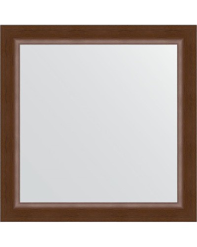 Зеркало Evoform Definite 66х66 BY 0784 в багетной раме - Орех 65 мм