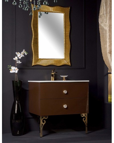 Зеркало Boheme Armadi Art NeoArt 70 563 с подсветкой Золото