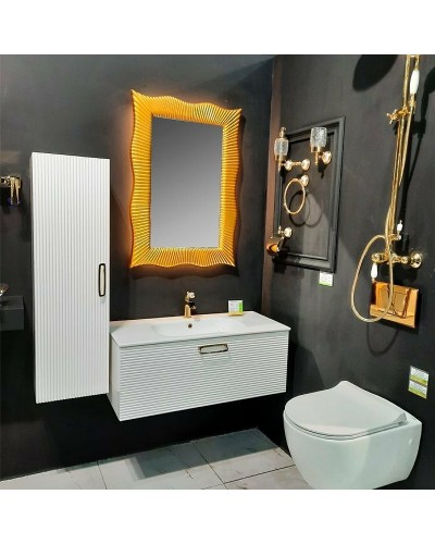 Зеркало Boheme Armadi Art NeoArt 70 563 с подсветкой Золото