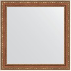 Зеркало Evoform Definite 65х65 BY 3139 в багетной раме - Бронзовые бусы на дереве 60 мм