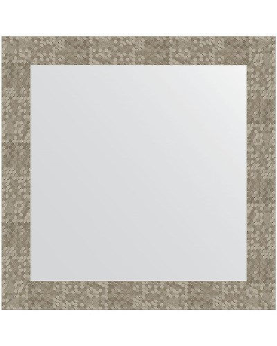 Зеркало Evoform Definite 66х66 BY 3148 в багетной раме - Соты титан 70 мм