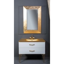 Зеркало Boheme Armadi Art NeoArt Chelsea 80 554 с подсветкой Золото