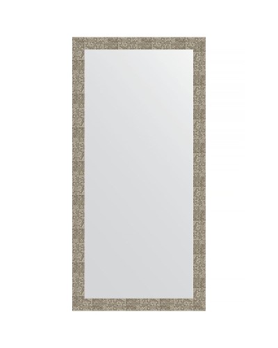Зеркало Evoform Definite 156х76 BY 3340 в багетной раме - Соты титан 70 мм