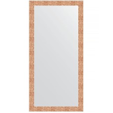 Зеркало Evoform Definite 156х76 BY 3338 в багетной раме - Соты медь 70 мм