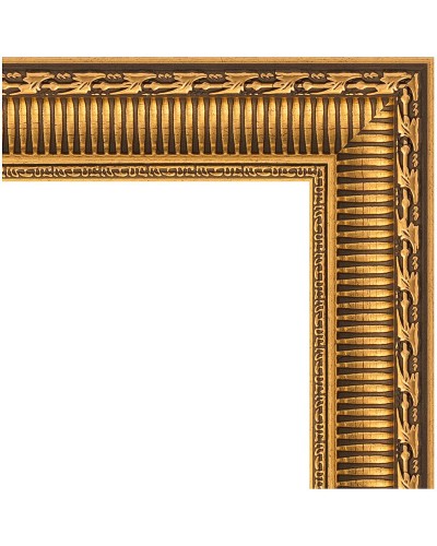 Зеркало Evoform Definite 74х74 BY 1028 в багетной раме - Золотой акведук 61 мм