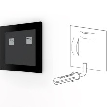 Зеркало Evoform Definite 74х74 BY 1028 в багетной раме - Золотой акведук 61 мм