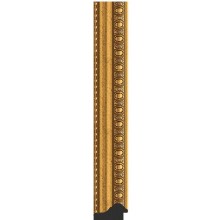 Зеркало Evoform Definite 72х72 BY 1022 в багетной раме - Бусы золотые 46 мм