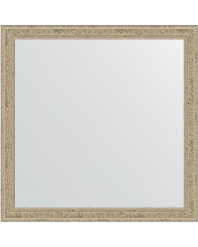 Зеркало Evoform Definite 73х73 BY 1025 в багетной раме - Слоновая кость 51 мм